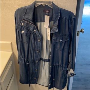 New with tags NYDJ Jean coat